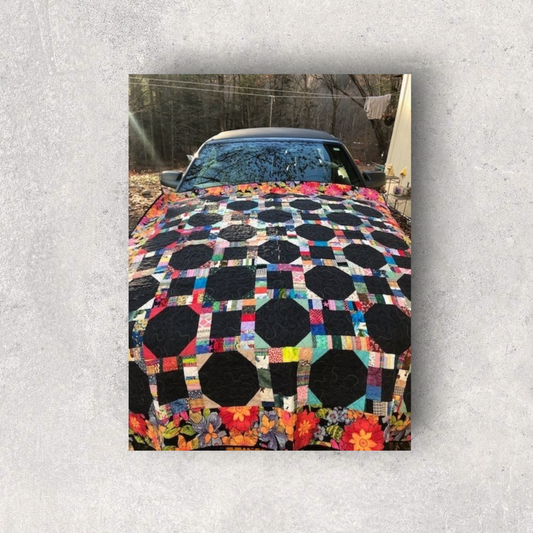 Mustang Sally 72”x80” Twin/Full Quilted Blanket