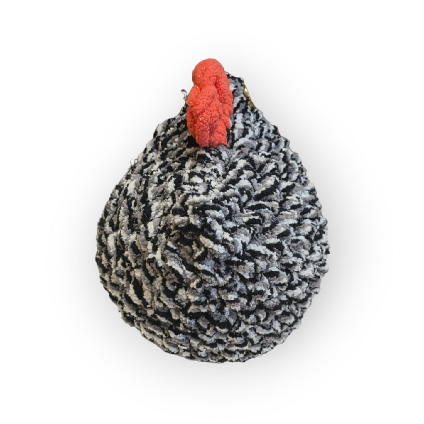 Stubbs Stuffed Chicken (Medium) | Barred Plymouth Rock Chicken | Chicken Plushie