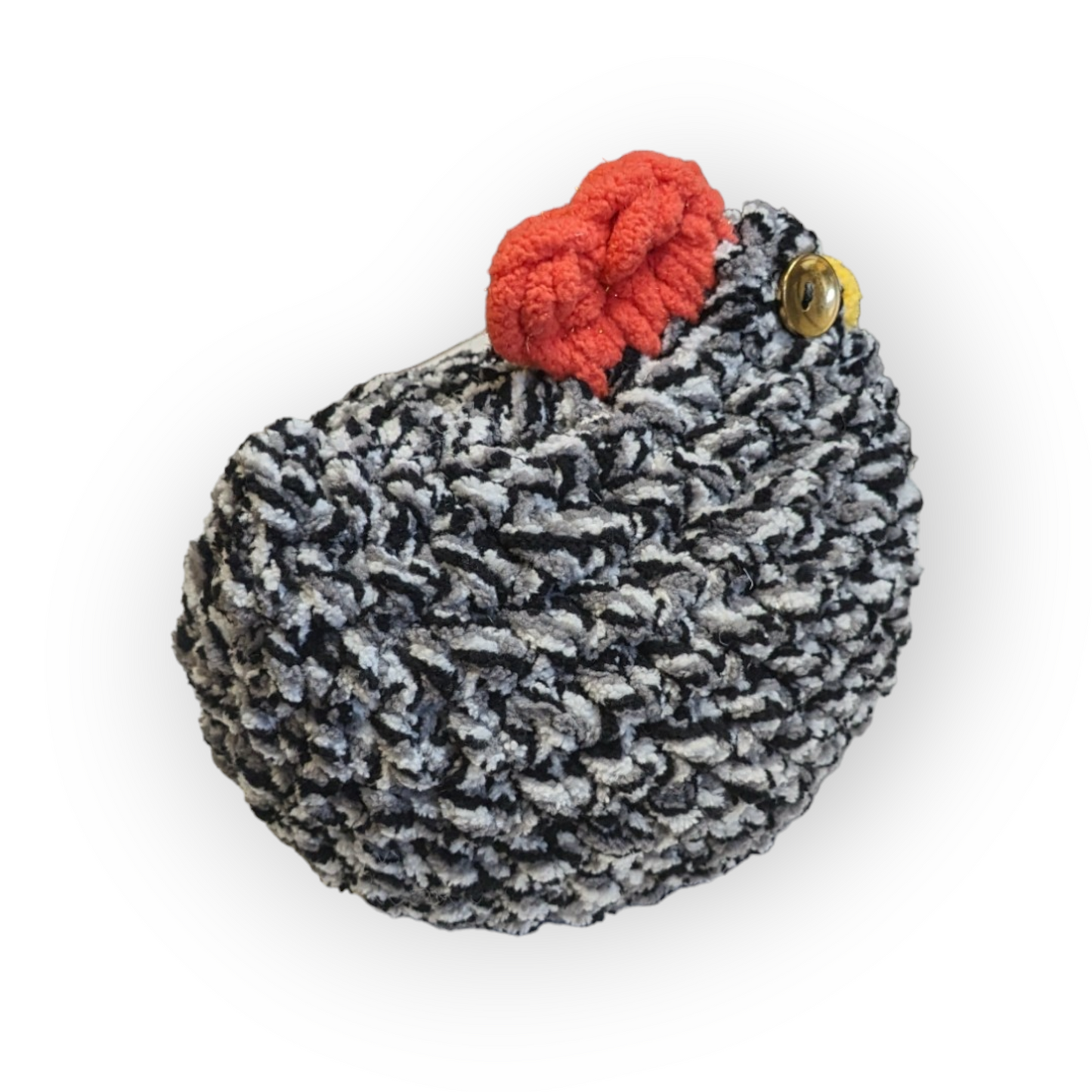 Stubbs Stuffed Chicken (Medium) | Barred Plymouth Rock Chicken | Chicken Plushie